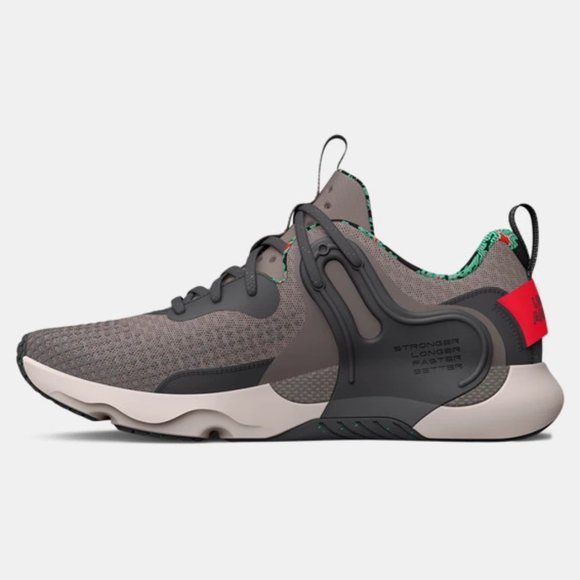 Under Armour HOVR Apex 3 Utility Mens Training Shoes Gray 3026155-100 NEW Multi - Picture 4 of 7